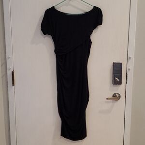 Linq Bodycon Black Dress S